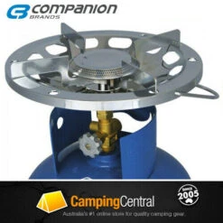 COMPANION SINGLE BURNER BBQ STOVE COOKER GAS CAMPING 2077-75