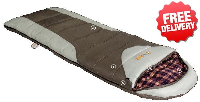 OZtrail Alpine View -12 Celsius Sleeping Bag - 220 X 80cm 3 OZtrail Alpine View -12 Celsius Sleeping Bag - 220 X 80cm