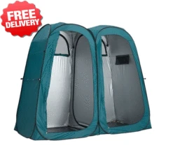 OZtrail Double Pop Up Shower Tent Ensuite Change Room Toilet