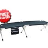 OZtrail Large Aluminium Stretcher Bed - 190 X 66cm -OZtrail Shop OZtrail Aluminium Stretcher Bed 32168.1302527402.1280.1280