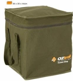 OZtrail Canvas Portable Toilet Carry Bag (33x36x38cm)