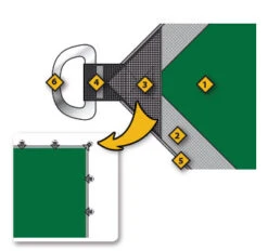 OZtrail UltraRig Tarp Heavy Duty Silver 30 X 24 FT (9.0m X 7.11m) -OZtrail Shop diagram 88655.1290694858.1280.1280