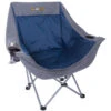 OZTRAIL MOON CHAIR ( SINGLE ) 120KG LIMIT PICNIC CAMP OUTDOOR SEAT PORTABLE