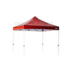 OZtrail (RED) Deluxe Gazebo Marquee Stall Stand 3 X 3 Metres
