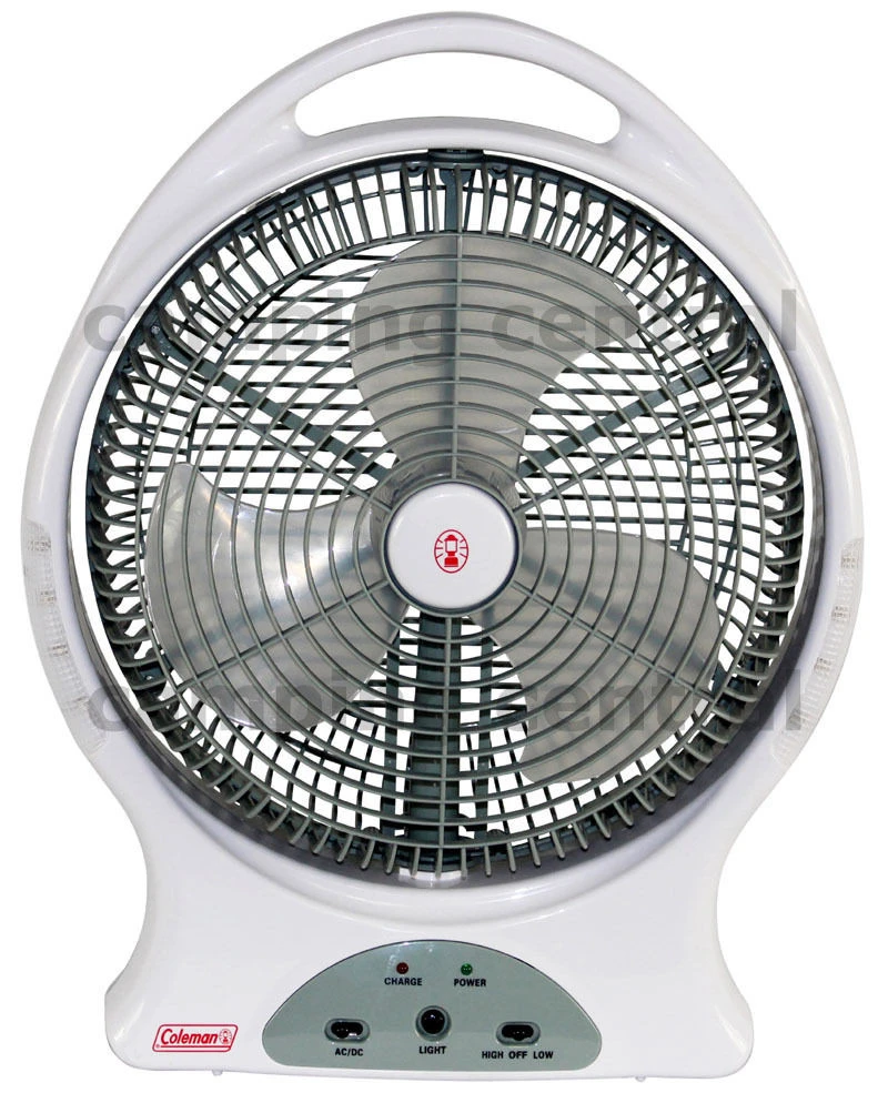 COLEMAN 12" FAN (12V/240V) LIGHT Rechargeable Portable Camp Camping Tent Battery 3 COLEMAN 12" FAN (12V/240V) LIGHT Rechargeable Portable Camp Camping Tent Battery