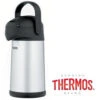 (SALES PROMOTION) THERMOS (2.5 LITRE) PUMP POT STAINLESS STEEL VACUUM INSULATED FLASK BOTTLE PICNIC